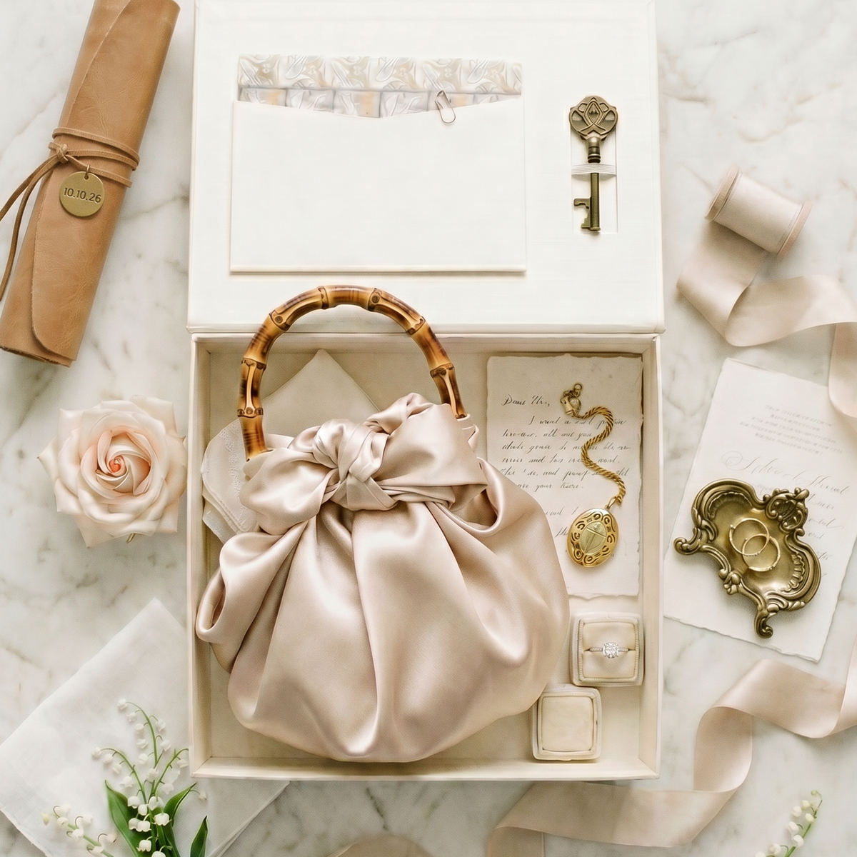 Wedding Flat Lay Collection | Curated Bridal Details Box | For Keeps